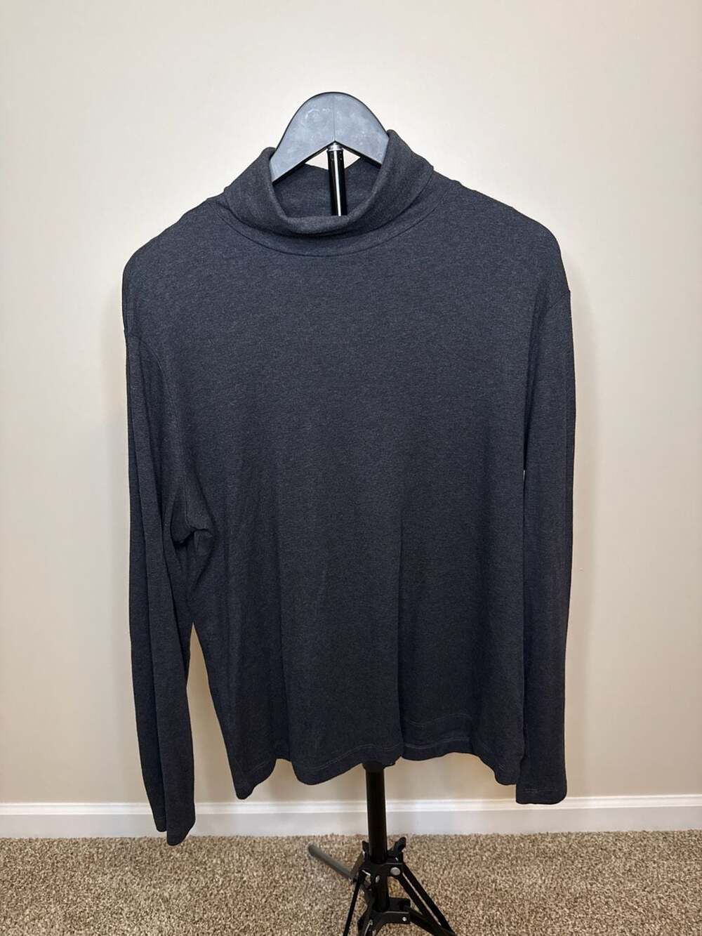 Eddie Bauer 100% Pima Cotton Turtleneck Shirt XL